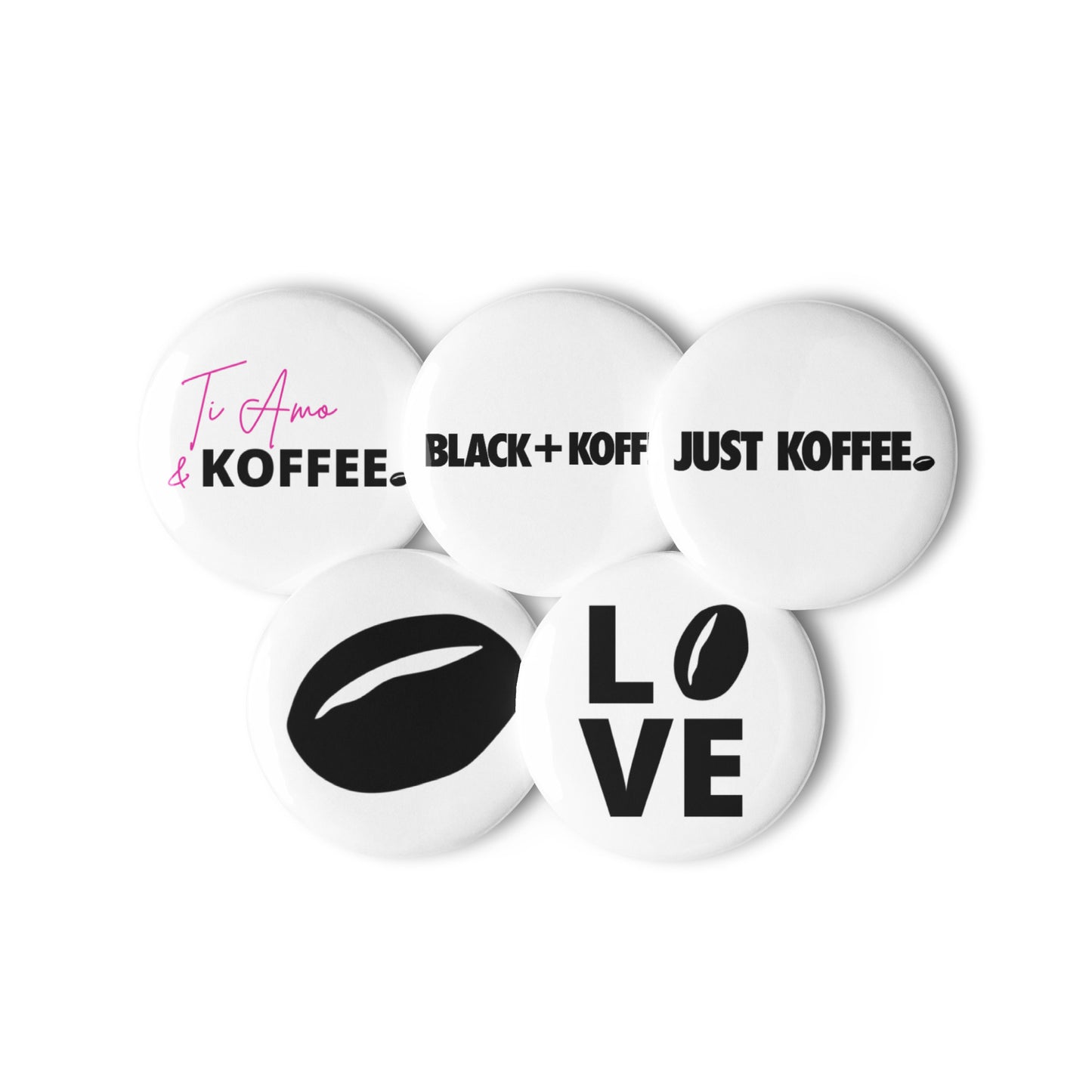 JUST KOFFEE KLASSIC PIN SET