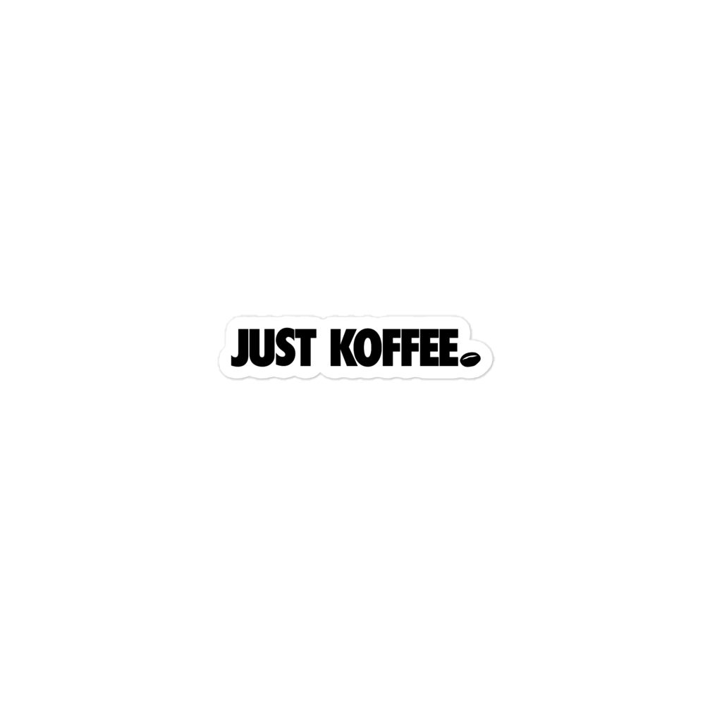 Just Koffee Sticker
