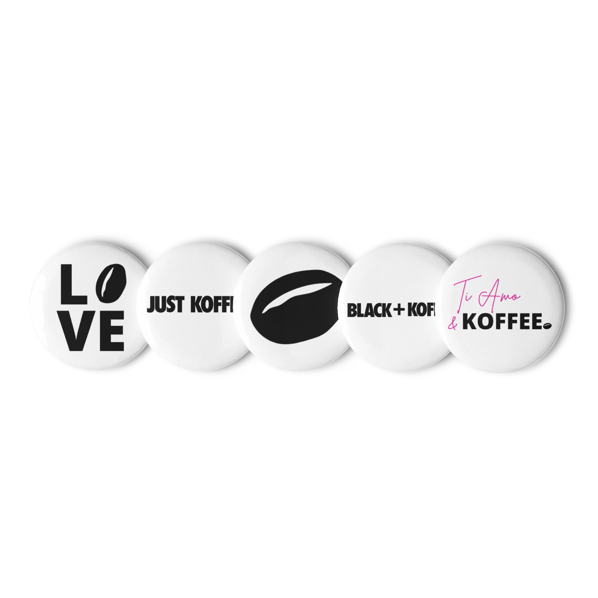 JUST KOFFEE KLASSIC PIN SET